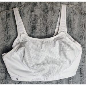 Glamorise Custom Control Sports Bra Size 36G Style #1166 Plus Size Lingerie